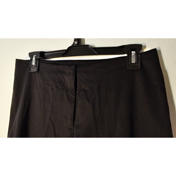 CACHE Womens Embellished Black Twill Pants Bootcut Tall No Waistband Size 6 - Picture 4 of 8